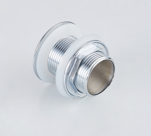 Tappo di Scarico per Lavabo G1-1/4'' in Ottone Cromato, Tipo a Striscia, Scarico Dritto Non Chiudibile - Product Image 3