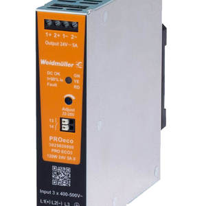 ใหม่ Mt-Weid Muller 3025620000 PRO ECO3 120W 24V 5A II 3 เฟสราง DIN สวิตช์-โมดูลจ่ายไฟ AC คอนเวอร์เตอร์ PSU - Product Image 6