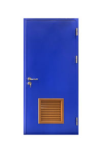 Porte en acier ignifuge certifiée UL, directement de l'usine, avec cadre et quincaillerie - Product Image 5