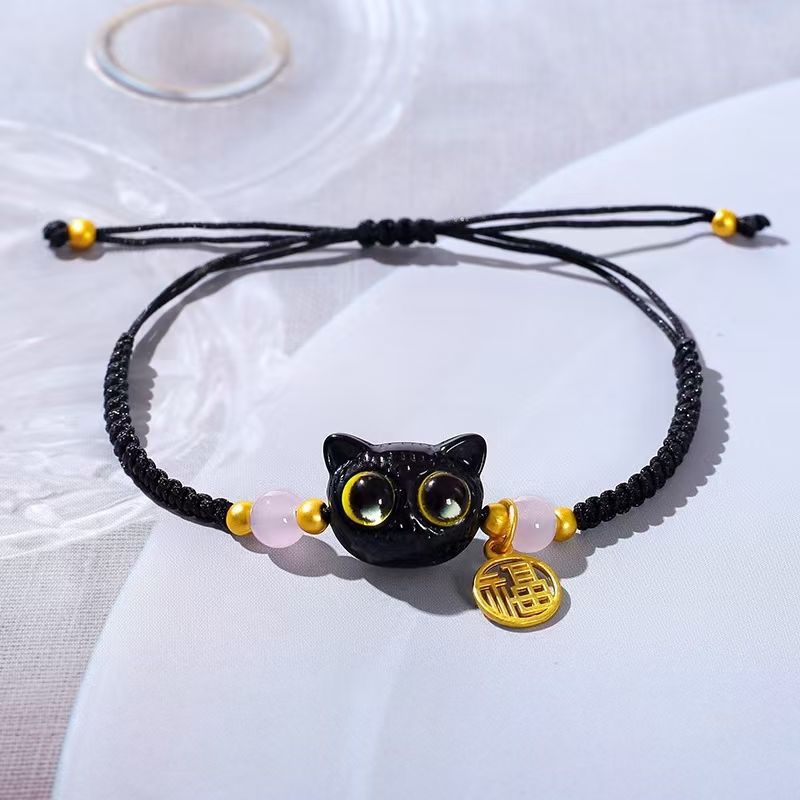 Crystal Cat [Yellow-Eyed Black Cat