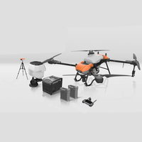 Pulvérisation agricole multifonctionnelle de la Chine HD580 UAV ferme prix de pulvérisation agricole moteur sans brosse RTK capacité de cargaison UAV