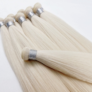 Newest Wholesale Orient Fashion NewRemy Slavic Virgin Hair Light Color <b>Sewing</b> Machine 20 30 Inch Russian Layered Genius Weft - Product Image 2