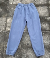 Pantalon en tissu molletonné à cordon de serrage, couleur unie, impression personnalisée, broderie, pantalon de sport basique, fin, décontracté, pantalon de survêtement M59