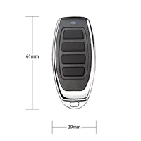 Control Remoto Inalámbrico Universal de 433Mhz para Puertas de Garaje, Transmisor de Código Variable de 4 Botones, Controlador de Puerta RF Inalámbrico