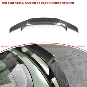 Aileron arrière en fibre de carbone style BB pour Mercedes AMG GT53 GT50, véritable spoiler de coffre en carbone pré-imprégné, vente en gros - Product Image 4