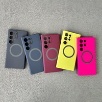 JOYPORODO S046 pour Samsung S21 Ultra, coque intégrale en silicone Android, coque magnétique pour Samsung S25, coque pour Samsung A15