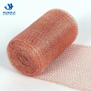 Pure Copper Knitted Copper <b>Wire</b> <b>Mesh</b> for Distillation Copper Packing Column Packing - Product Image 2
