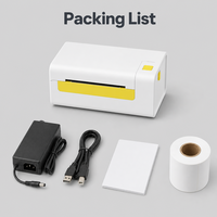 Imprimantes thermiques portables sans fil Airprint Y486 WiFi Direct Print pour les voyages, pour les formats A4 et LETTER