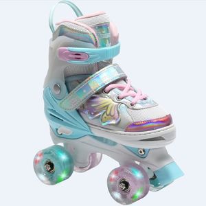 أعلى مبيعًا pu ضوء فلاش عجلات تزلج بكرة للأطفال المراهقين والكبار - Product Image 4