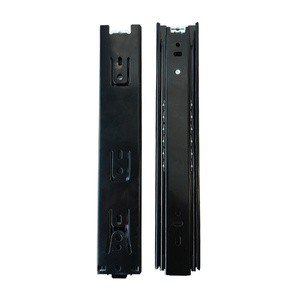 Quincaillerie d'ameublement Glissière à trois sections Bureau Cuisine Hôtel Armoire silencieuse Glissière à <span class=keywords><strong>tiroir</strong></span> <span class=keywords><strong>Colonne</strong></span> en acier massif - Product Image 1