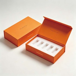 Caja <span class=keywords><strong>de</strong></span> Regalo Magnética Rígida <span class=keywords><strong>de</strong></span> Lujo, Impresa, para Cosméticos con Péptidos, Cajas para Viales <span class=keywords><strong>de</strong></span> Péptidos, Empaque <span class=keywords><strong>de</strong></span> Papel para Péptidos - Product Image 2