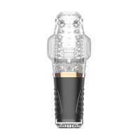 Godet Masturbateur Vibrant Rotatif Automatique 9 Fréquences en TPE pour Homme – Jouet Sexuel Adulte