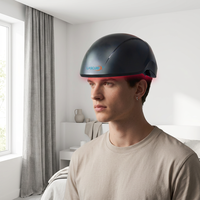 Casque laser 552 pour la repousse des cheveux, vente en gros, homologué 510K, diode VCSEL 655nm, ajustement intelligent, clinique de beauté, vente au détail