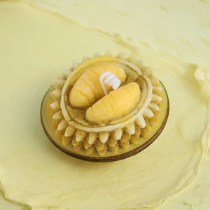 Bougie en cire de soja parfumée Durian faite à la main de qualité supérieure aromathérapie créative aux fruits cadeaux de décoration intérieure personnalisés et fournitures d'artisanat en vrac - Product Image 1