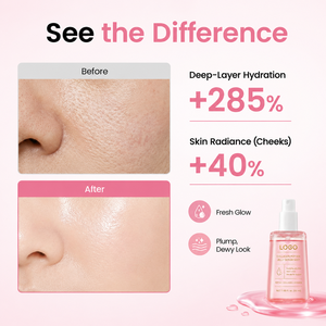 Brume Rafraîchissante ODM Hydratation en Profondeur Peau Éclatante Fermeté Cutanée Apaisement Peau Brûlée par le Soleil Soin Barrière Collagène Sérum Gelée en Brume - Product Image 3