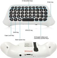 Mini Teclado Inalámbrico para Juegos con Teclado Numérico y Conector para Auriculares/Audio para Control de Juegos Xbox One Elite y Slim
