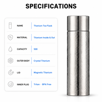 Mug isotherme en titane pur, cadeaux, tasses personnalisées, bouteilles d'eau, vente en gros, produits pour la maison et la cuisine
