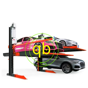 2 bài xe bãi đậu xe hệ thống thang máy 2 Cấp Đôi Stacker bãi đậu xe nâng thiết bị thủy lực cơ khí nhà để xe nền tảng máy thang máy - Product Image 5