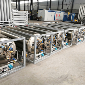 ถังแช่เย็น LCO2สำหรับรีเอเจนต์ทดลอง LN2 LO2 175L ถังเก็บความเย็นภายในรองรับภายใน - Product Image 5