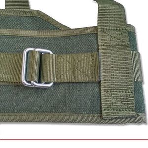 Cinturón de tracción lumbar ajustable verde de cuatro piezas para estiramiento y fijación de discos espinales, uso médico - Product Image 2