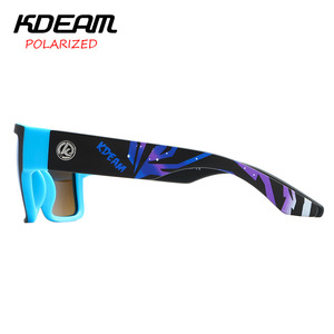 <span class=keywords><strong>Kdeam</strong></span> Classic Square Sports <span class=keywords><strong>Gafas</strong></span> de sol polarizadas Hombres Película real Anti-Ultravioleta <span class=keywords><strong>Gafas</strong></span> de diseñador de marca de lujo Kd093 - Product Image 2