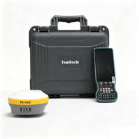 Équipement de topographie RTK TopTech GNSS TK600 avec double caméra laser, indice de protection IP68, fréquence de mise à jour de 20 Hz pour la topographie terrestre et les infrastructures