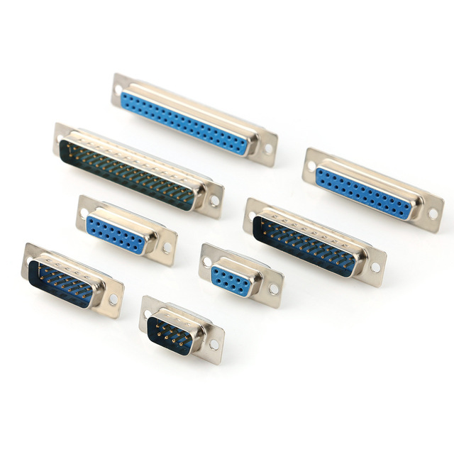 JBL Custom VGA Dual Row RS232 Welded Wire DB9/15/25/37PIN COM Head Serial D-Sub Connector Male and Female 250V