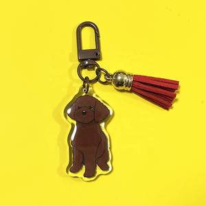 Porte-clés breloques anime en acrylique dessin animé en résine époxy imprimée sur mesure - Product Image 5