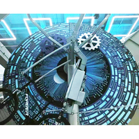 Capsule spatiale exclusivement pionnière Hogwood pour parc de trampoline adapté à l'intérieur et à l'extérieur