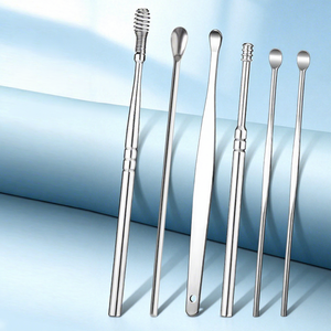 Ensemble d'outils de manucure et pédicure 10 pièces, kit de soin des ongles pliable, accessoires de toilettage portables pour salon - Product Image 3