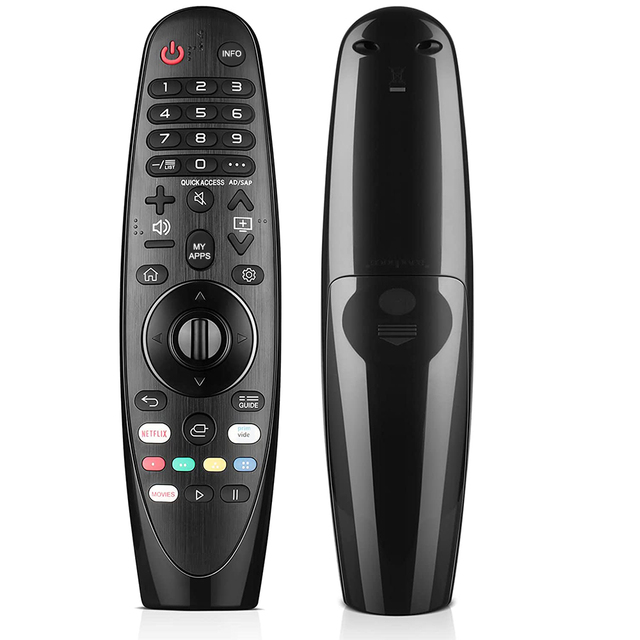 HUAYU AN-MR20GA-IR Magic Remote Control Replacement with Fixed Code for Smart TV (AAA Batteries) ABS Material CE/FCC Certified