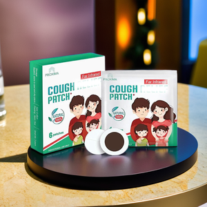 Suministro de fábrica Parche infrarrojo lejano para la tos Estimulación de acupuntura Parche de pecho de hierbas no medicado Seguro - Product Image 1