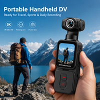Caméra d'action K28 5K Ultra HD avec objectif rotatif, écran tactile IPS de 1,69 pouce, WiFi, mini caméra sport DV, vidéo, vlog, carte TF