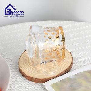 طقم 80 كوب شاي صغير قابل للتخصيص من الشرق الأوسط طراز عتيق من 6 أكواب زجاجية لشرب الشاي في المخزن - Product Image 6