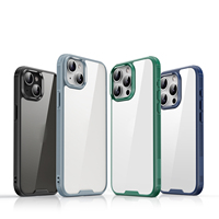 Coque de téléphone antidérapante pour iPhone 16 14 13 12 11 Pro Max, protection intégrale à 360° pour iPhone 16 Pro