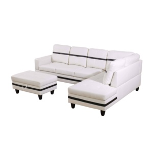 2025 Cheap Living Room Furniture <b>Sofas</b> Sectionals L Shape Leather <b>Sofa</b> Set With Customize Material Function <b>Table</b> - Product Image 1