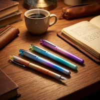 Bolígrafo táctil de plástico con LOGO personalizado, superventas de fábrica, bolígrafo de punta suave de 1.0mm, multifuncional con grabado láser.