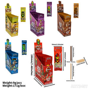 Papel para envolver cigarros en forma <span class=keywords><strong>de</strong></span> cono manual moderno en 15 paquetes <span class=keywords><strong>de</strong></span> caja <span class=keywords><strong>de</strong></span> exhibición <span class=keywords><strong>de</strong></span> múltiples sabores <span class=keywords><strong>de</strong></span> frutas, encendedores y accesorios para fumar - Product Image 2