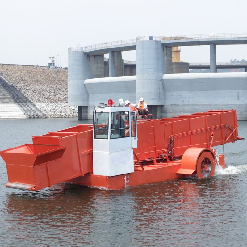 Water Hyacinth Trasnport Barge Ship for