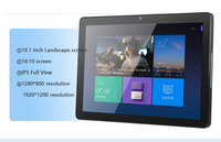 Tablette murale 10,1 pouces Smart Home 1280*800 2+32 Go RK3566 OS11/13 POE NFC Écran IPS Tactile Capacitif Tablette Android