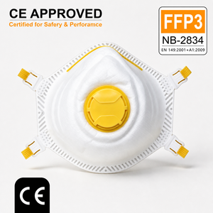 Masque FFP3 en gros, non tissé, protection contre la poussière, jetable, filtre anti-poussière FFP3, respirateur FFP3 EN149 - Product Image 1