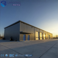 Atelier en structure métallique préfabriquée certifié CE, entrepôt industriel, fabricant de bâtiments métalliques, hangar de stockage