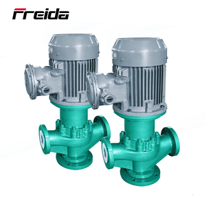 Pompe magnétique verticale de canalisation de <span class=keywords><strong>CQG</strong></span> Pompes chimiques de haute performance de polytétrafluoroéthylène de polyfluorure de vinylidène de FEP - Product Image 2