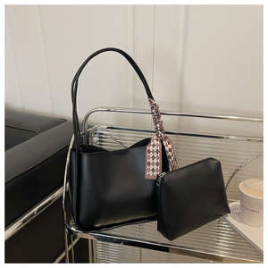 Nouvelle mode, sac à bandoulière rétro pour femmes en 2 pièces, sac fourre-tout pour femmes - Product Image 4