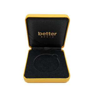 Médaille en cuir PU avec logo personnalisé Boîte à monnaie de présentation pour l'emballage - Product Image 3