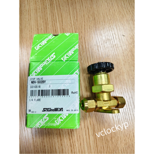 1 ชิ้น SAGINOMIYA NBV-502BY วาล์วแบบแมนนวลใหม่ - Product Image 3