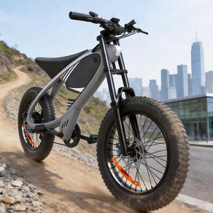 Vélo électrique tout-terrain pour adultes, 36V, longue autonomie, fourches de descente, suspension, pneus larges, vélo de montagne électrique - Product Image 2