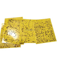 Pièges à insectes collants jaunes solides hautement efficaces, adhésifs double face, faciles à utiliser, pour le contrôle des nuisibles dans les pelouses, format US.