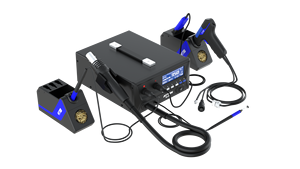 Estación <span class=keywords><strong>de</strong></span> Retrabajo MS-900 Nueva <span class=keywords><strong>de</strong></span> 900W con <span class=keywords><strong>Pistola</strong></span> <span class=keywords><strong>de</strong></span> Aire Caliente, Soldador y <span class=keywords><strong>Pistola</strong></span> <span class=keywords><strong>de</strong></span> <span class=keywords><strong>Succión</strong></span> <span class=keywords><strong>de</strong></span> Estaño para Reparación - Product Image 3