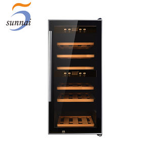 Refrigerador de vino de champán de almacenamiento de doble zona pequeño integrado personalizado - Product Image 3